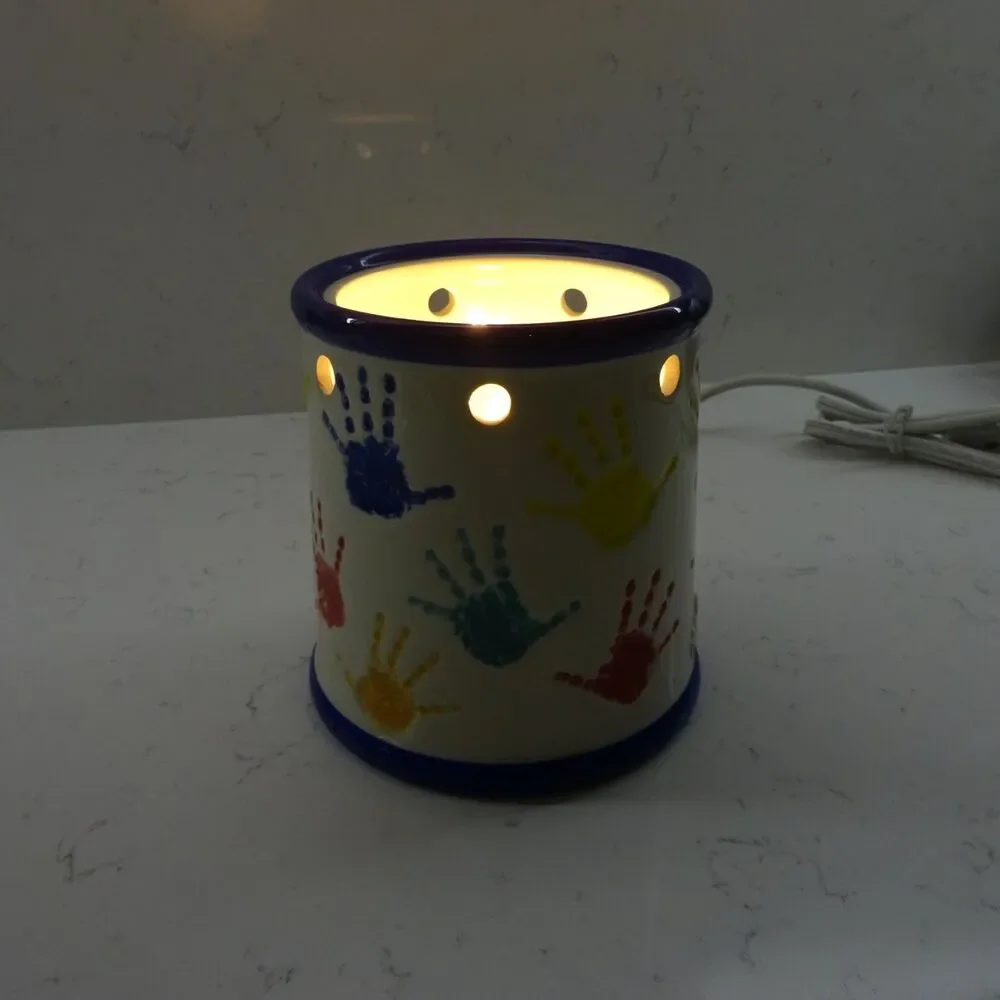 Scentsy Sunshine Kids Handprint Wax Warmer Base Only P014 2010